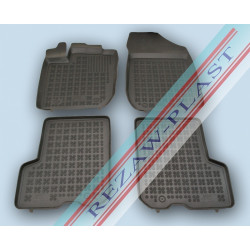 Car rubber floor mats black DACIA LOGAN II (2013-...) 203407