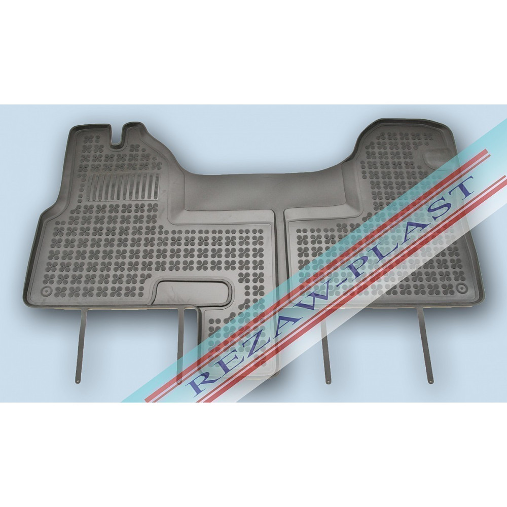 Car rubber floor mats black IVECO DAILY (2006-...) 203802