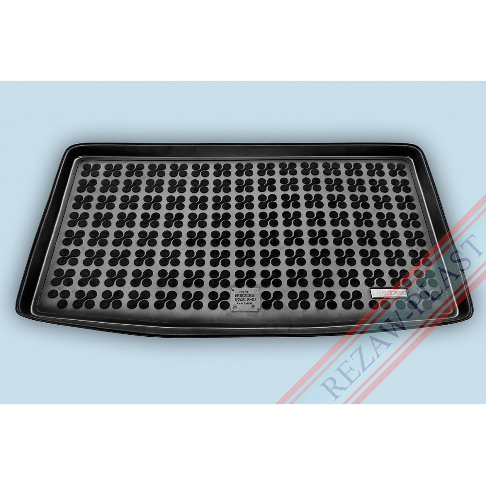 Car rubber trunk mat MB B-class W246 (2011-...) Bottom floor 230935