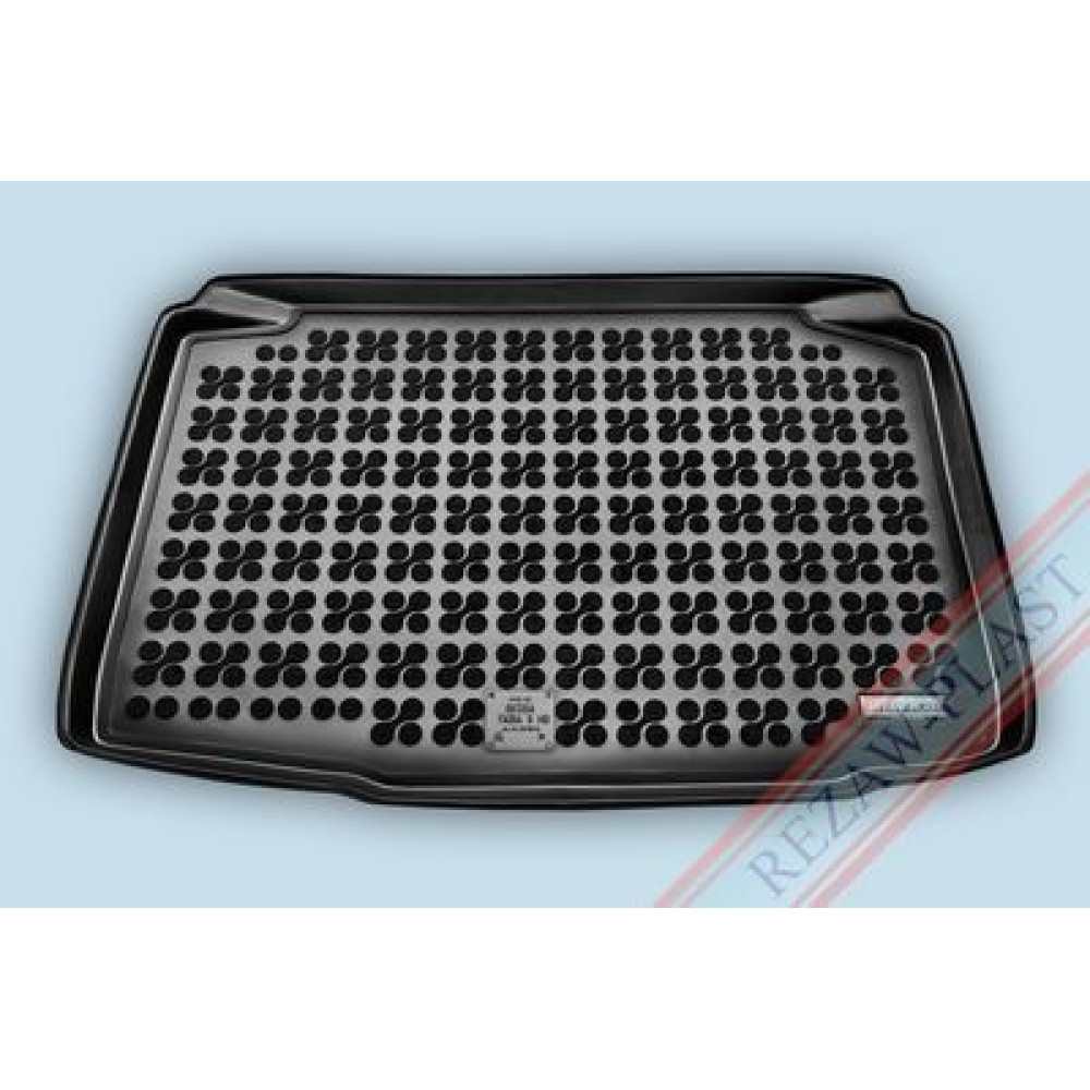 Car rubber trunk mat SKODA FABIA II HB (2007-...) 231514