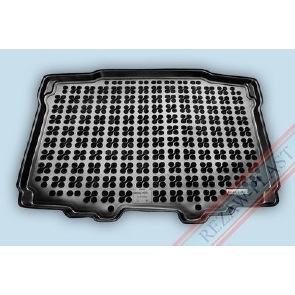 Car rubber trunk mat SKODA YETI with Tool set (2009-...) 231524