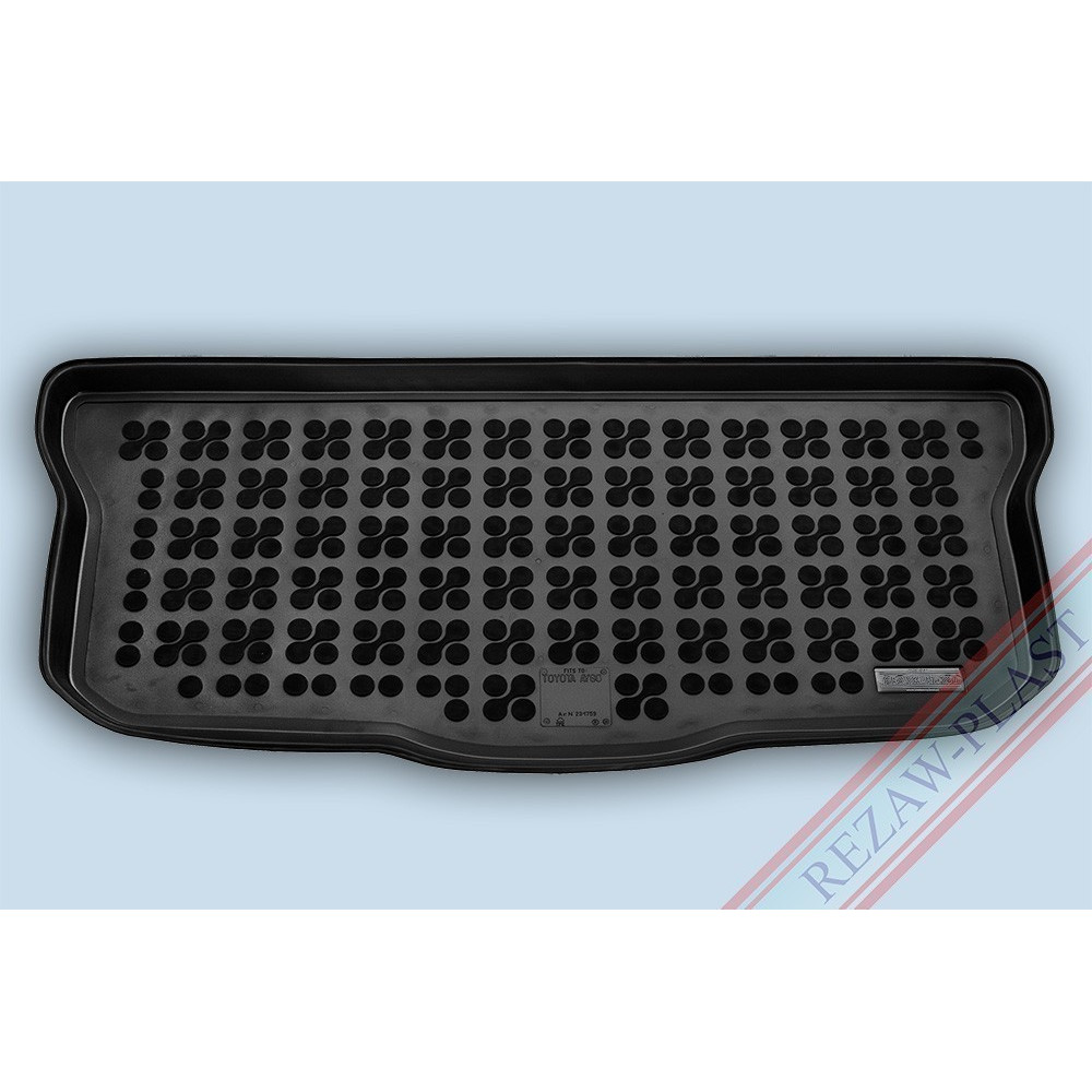 Car rubber trunk mat TOYOTA AYGO II (2014-...) 231759