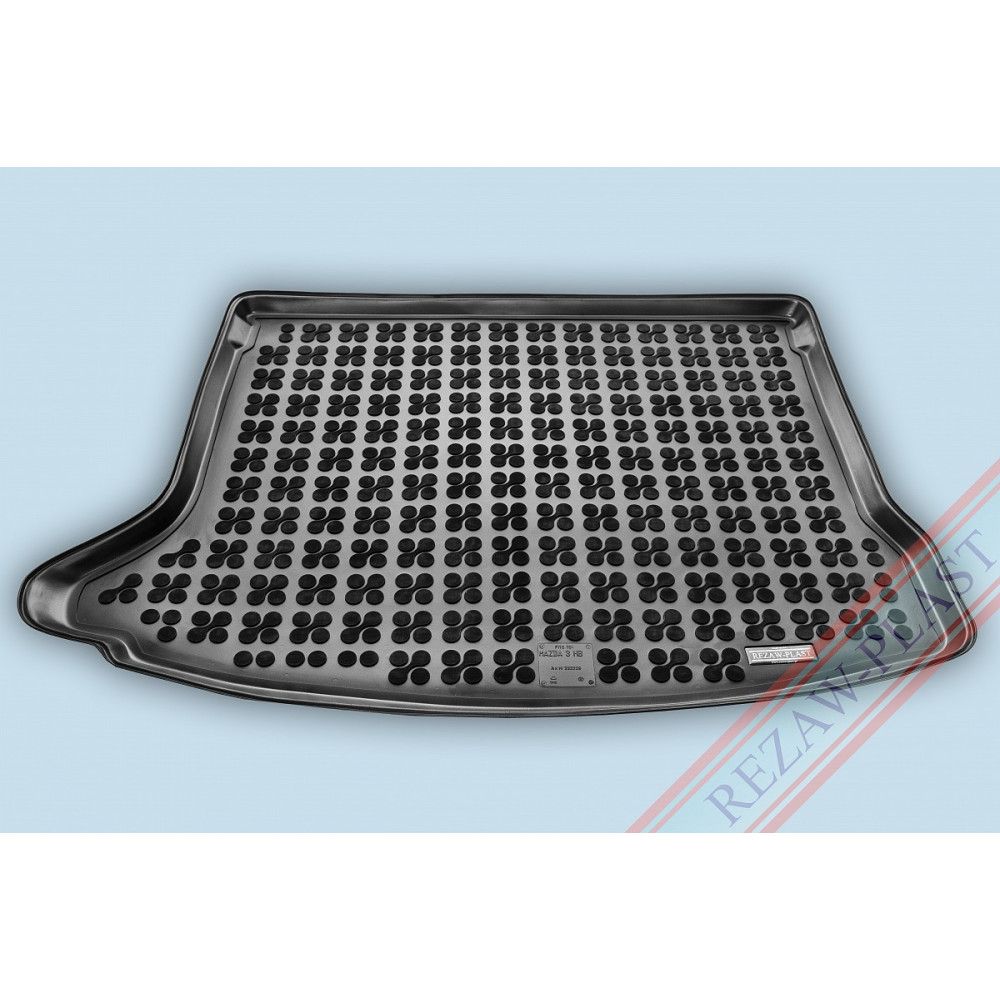 Car rubber trunk mat MAZDA 3 HB (2013-...) 232228