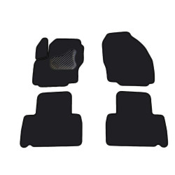 Alfombrillas textiles negras para coche FORD S-MAX (2006-...) ECONÓMICAS