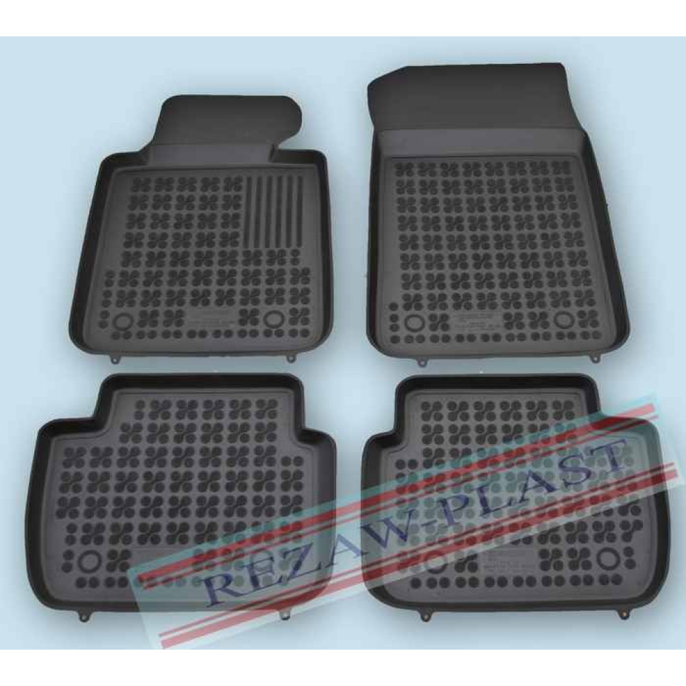 Car rubber floor mats black BMW 3 E90/E91 (2005-2012)  200702