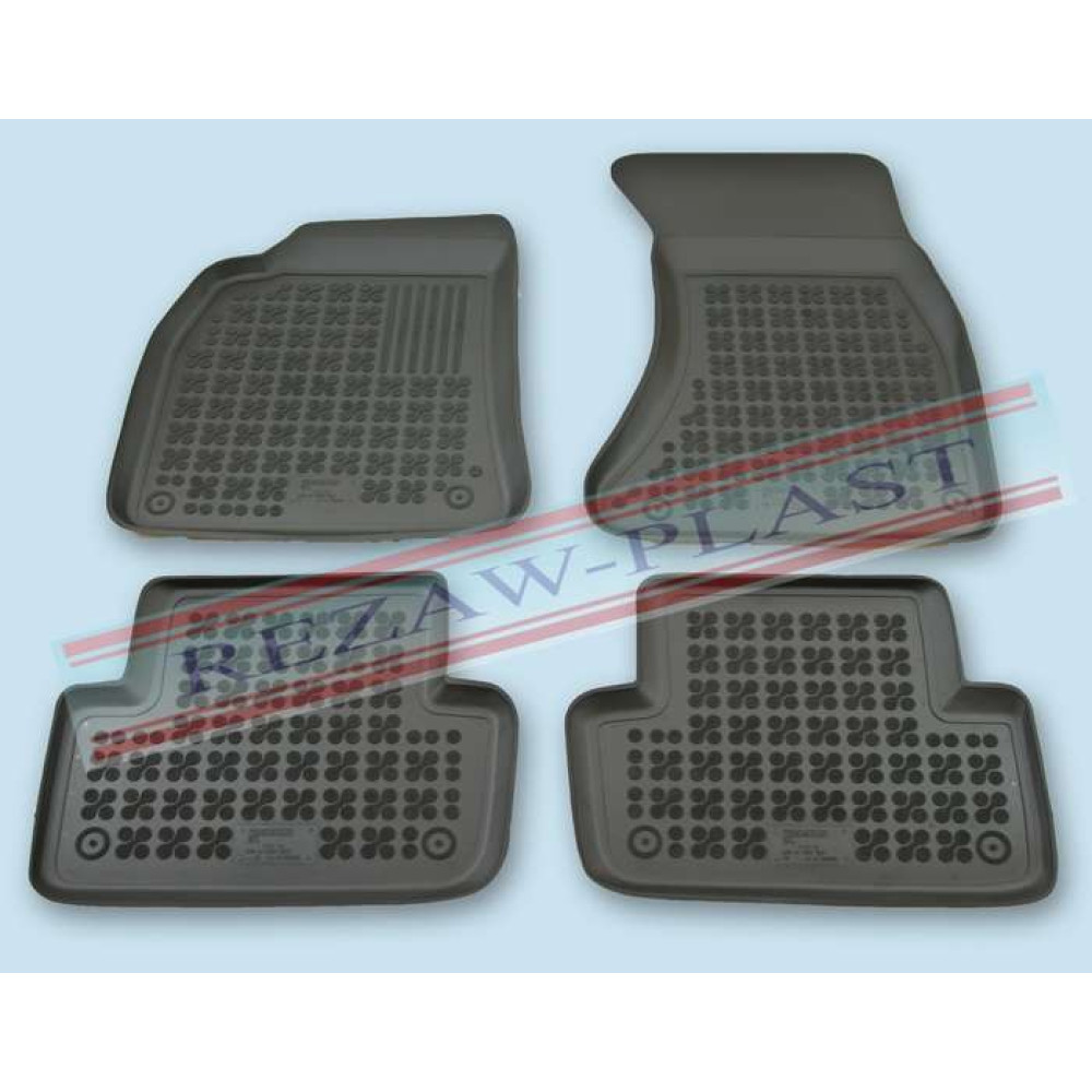 Car rubber floor mats black AUDI A5 Sportback (2009- ...) 200308