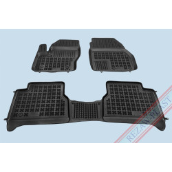 Car rubber floor mats black FORD TOURNEO CONNECT II (2013-...) 200619