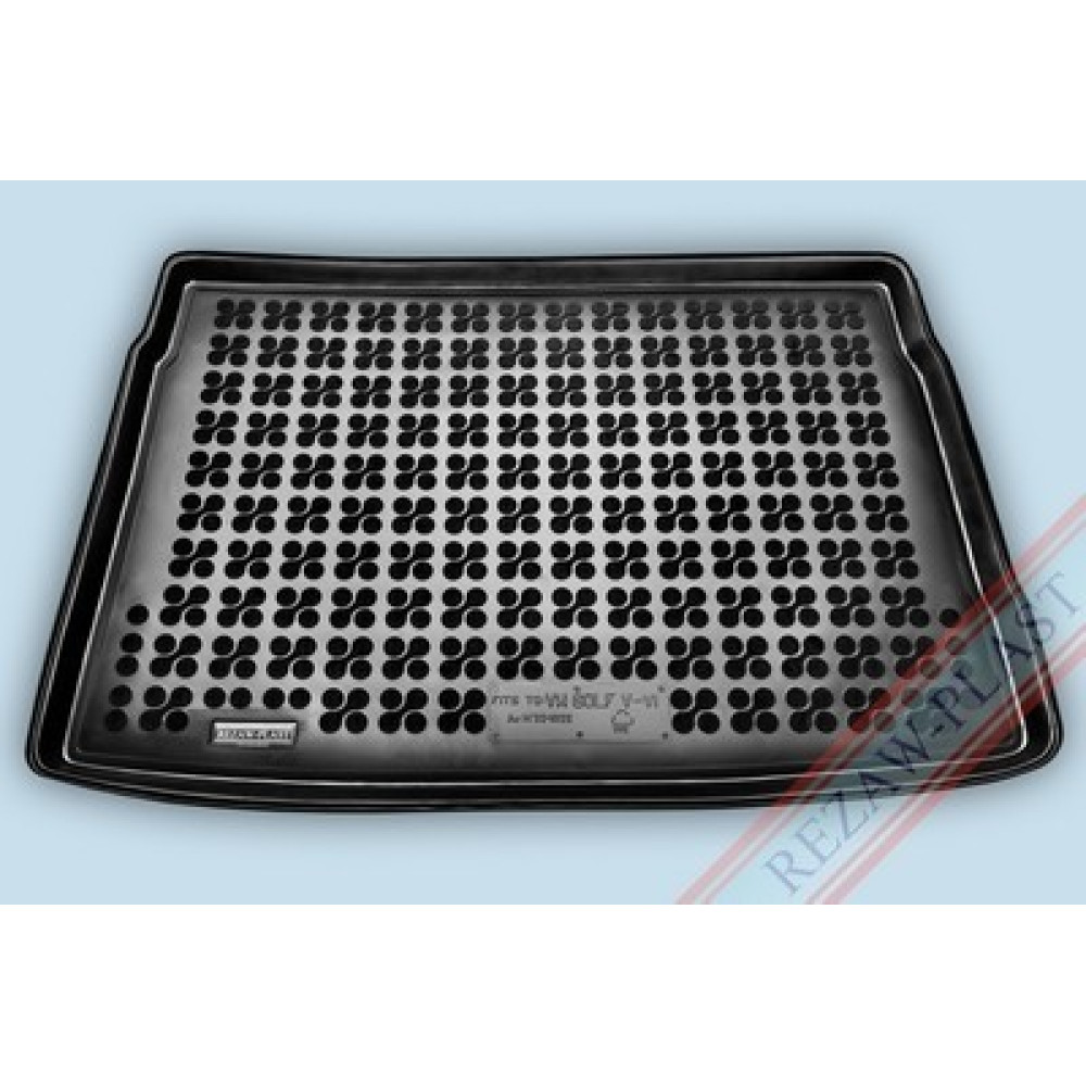 Car rubber trunk mat VW GOLF V HB (2003-2008) (Spare tire) 231822