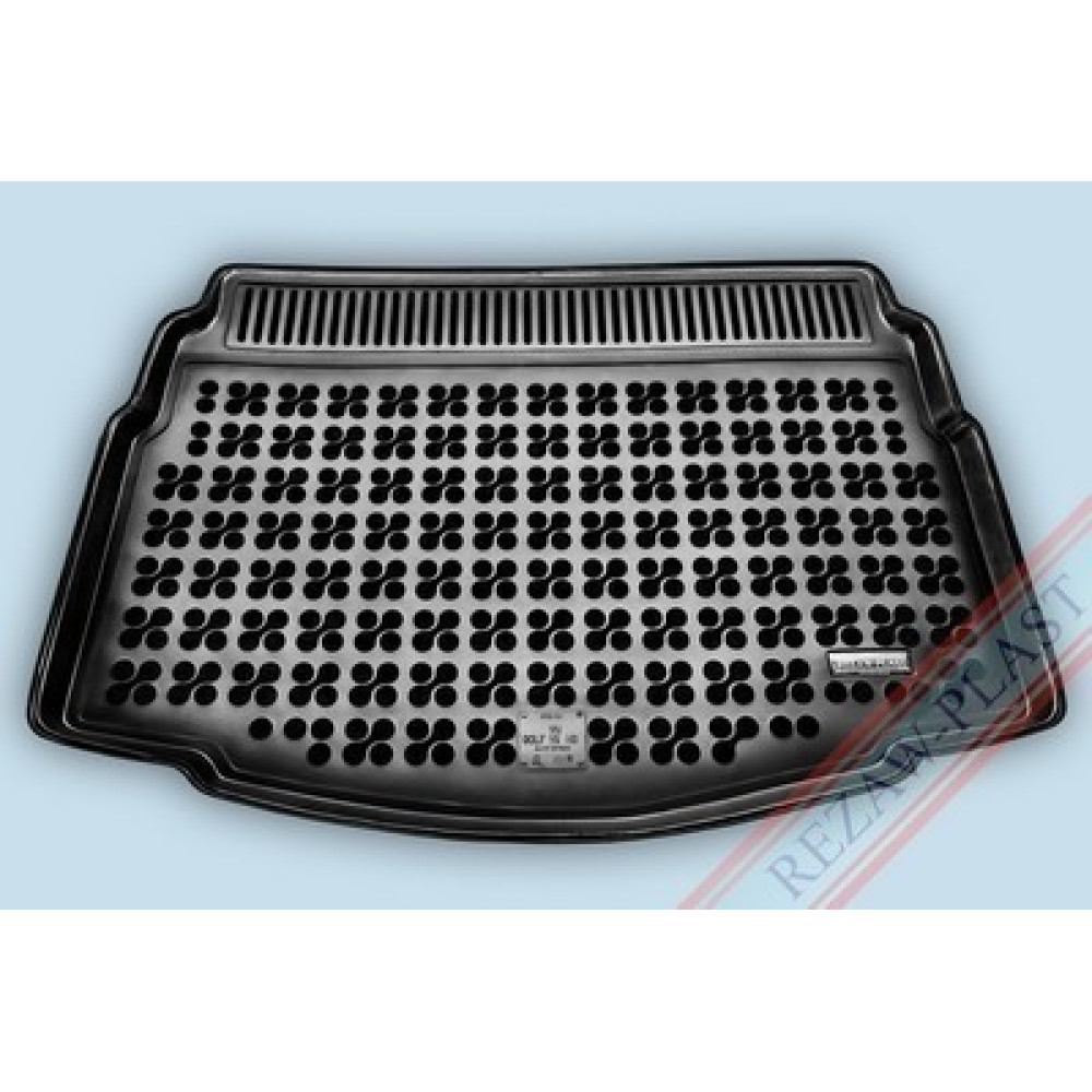 Car rubber trunk mat VW GOLF VII HB (2012-...)  Lower floor 231862