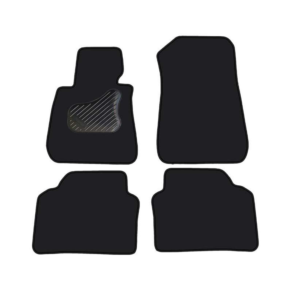 Car textile mats black BMW 3 E90/E91 (2005-2012) LUXE