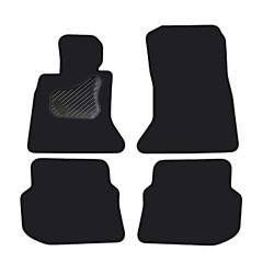 Car textile mats black BMW 5 F10/F11 pre-facelift (2010-2013) LUXE