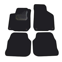 Car textile mats black VW NEW BEETLE (1998-2005) ECONOMIC