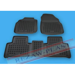 Car rubber floor mats black RENAULT GRAND SCENIC II (2003-2009)  201904