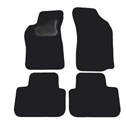 Alfombrillas textiles negras para coche ALFA ROMEO GT (2004-...) ECONÓMICAS
