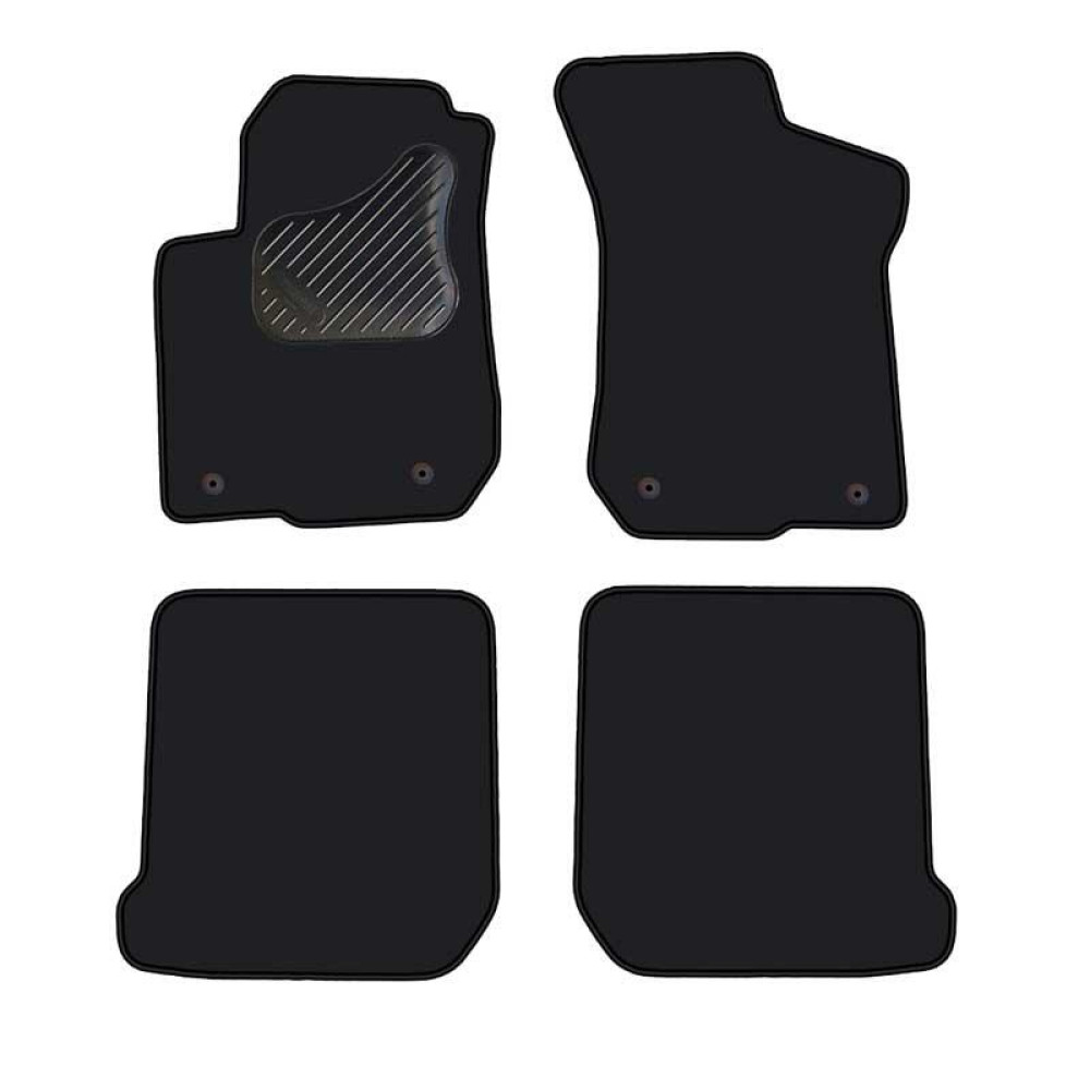 Car textile mats black AUDI A3 (1996-2003) ECONOMIC