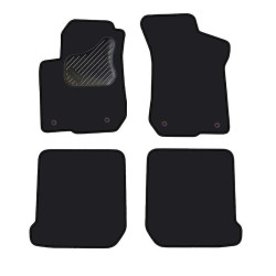 Alfombrillas textiles negras para coche AUDI A3 (1996-2003) ECONÓMICAS