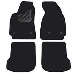 Alfombrillas textiles negras para coche AUDI A4 (1995-2001) ECONÓMICAS
