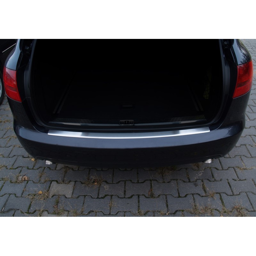 Chrome rear bumper pad AUDI A6 Avant (2004-2011) 2/35496