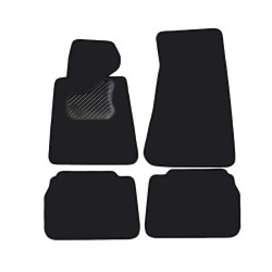 Car textile mats black BMW 5 E34 (1988-1996) ECONOMIC