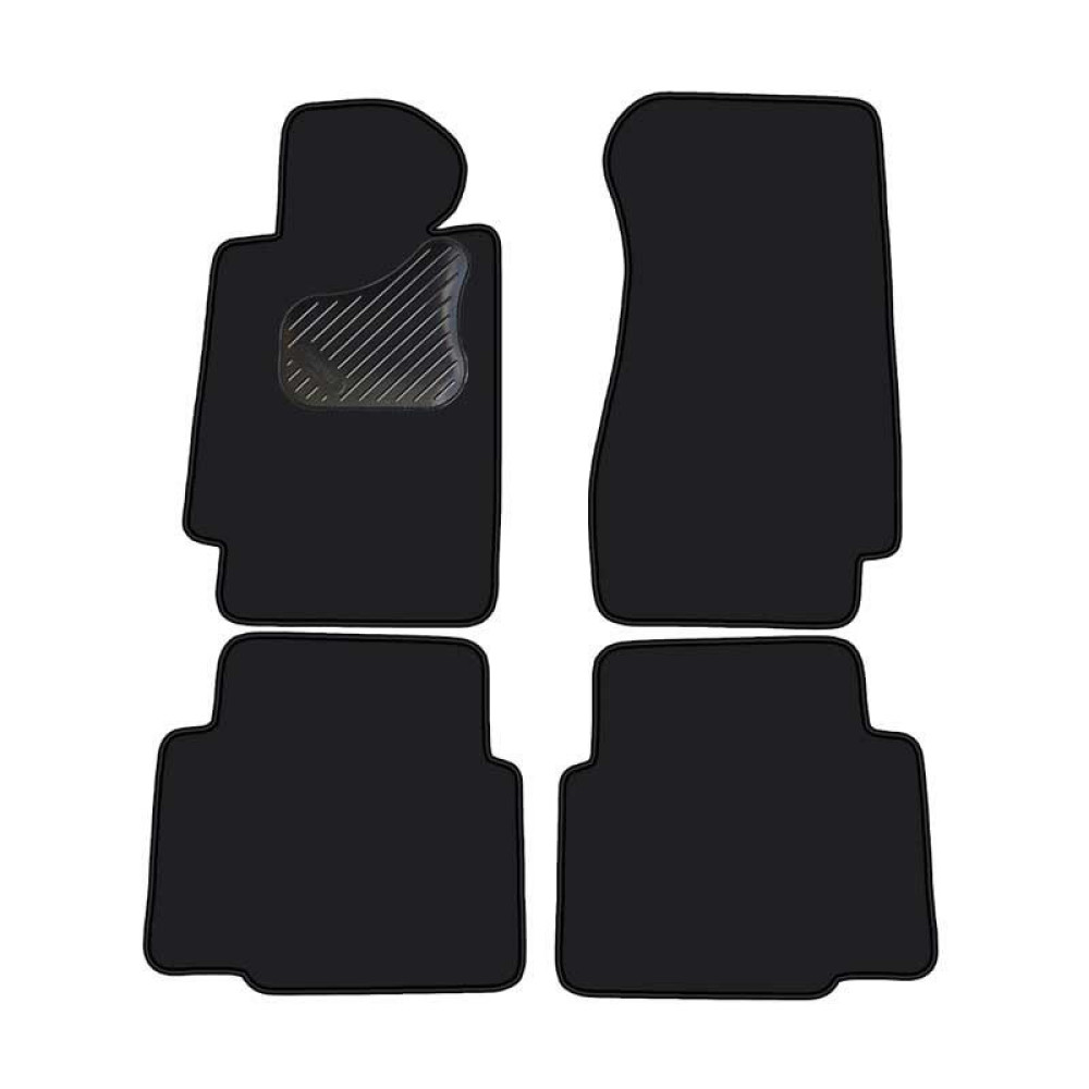Car textile mats black BMW 3 E36 Sedan/Touring (1991-1998) ECONOMIC