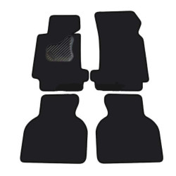 Car textile mats black BMW 7 E38 (1994-2001) ECONOMIC