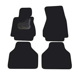 Car textile mats black BMW 7 E65 (2001-2008) ECONOMIC