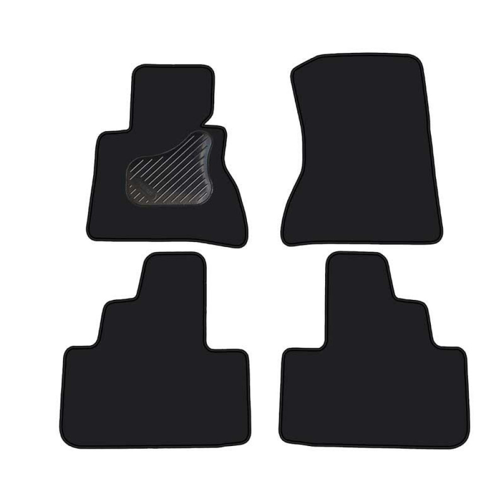 Car textile mats black BMW X3 E83 (2003-2010) ECONOMIC