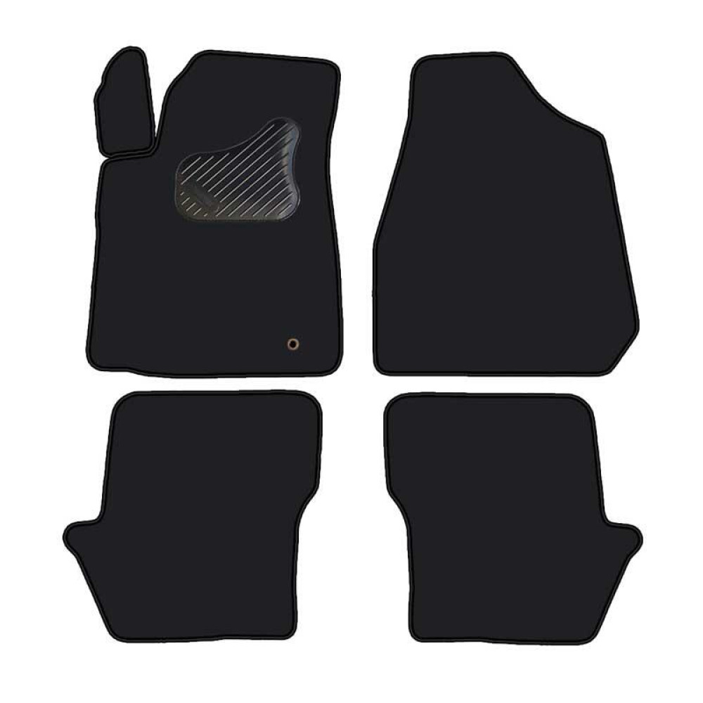 Car textile mats black CHRYSLER SEBRING (4d.)(2000-2006) ECONOMIC