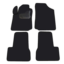 Alfombrillas textiles negras para coche CITROEN C3 (2002-2009) ECONÓMICAS
