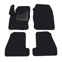 Alfombrillas textiles negras para coche FORD FOCUS III (2011-2015) ECONÓMICAS