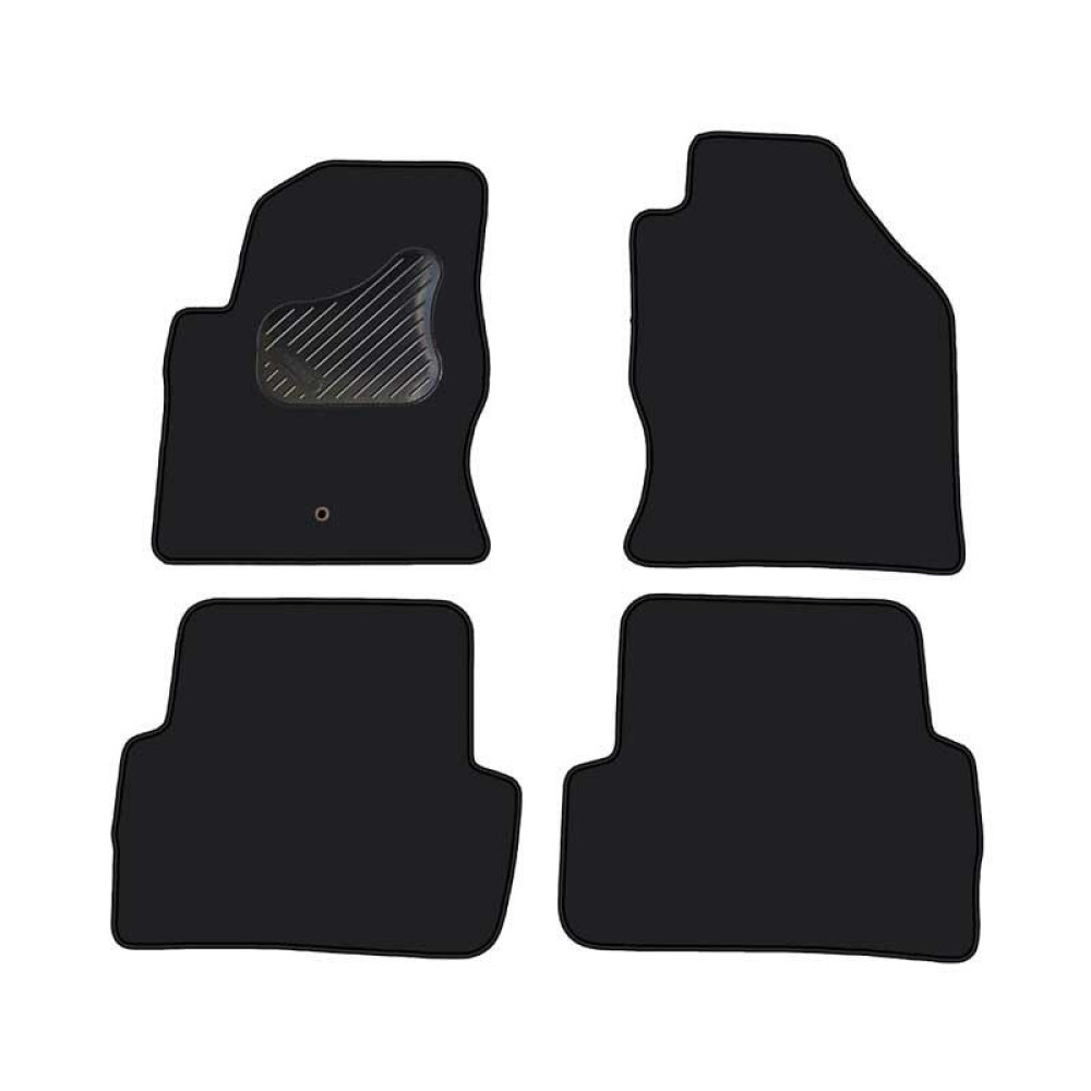 Car textile mats black FORD FOCUS (1998-2004) ECONOMIC