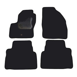 Alfombrillas textiles negras para coche FORD FOCUS C-MAX (2003-2010) ECONÓMICAS