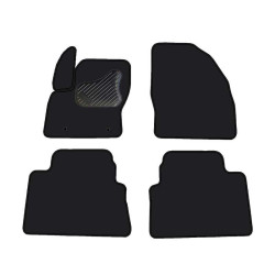 Alfombrillas textiles negras para coche FORD KUGA (2008-2013) ECONÓMICAS