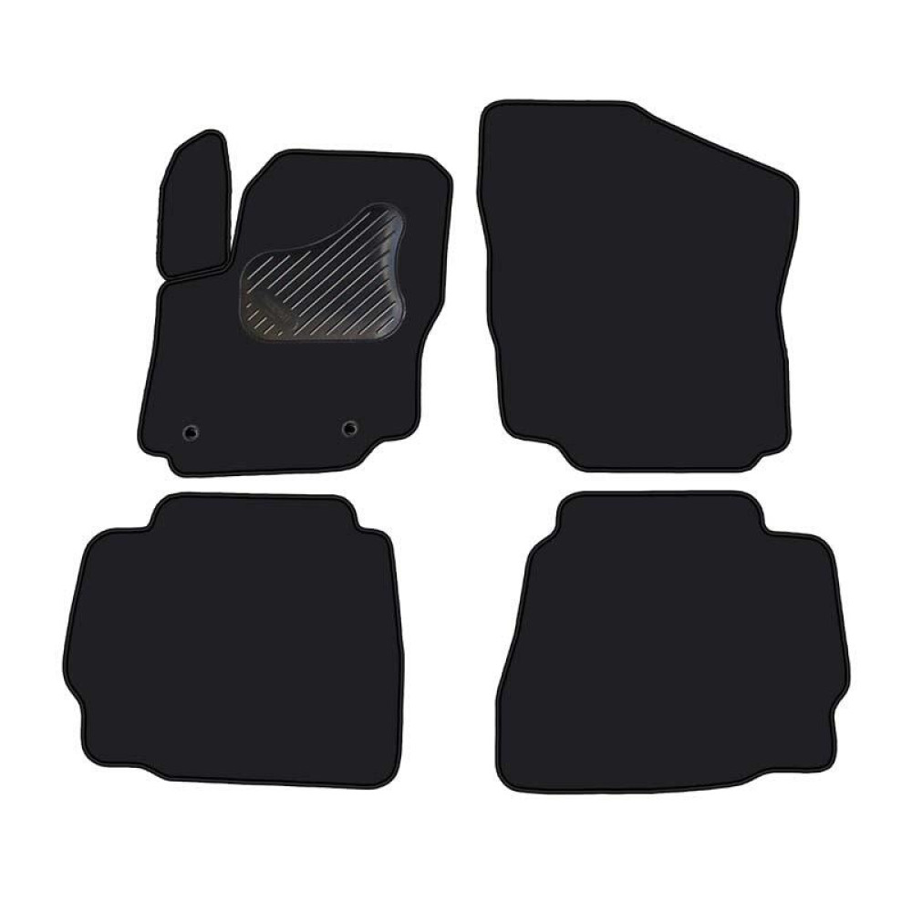 Car textile mats black FORD MONDEO (2007-2014) ECONOMIC