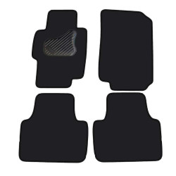 Car textile mats black HONDA ACCORD (2003-2008) ECONOMIC