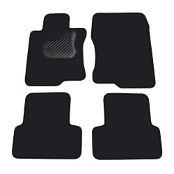 Car textile mats black HONDA ACCORD (2008-...) ECONOMIC