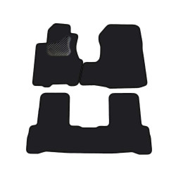 Car textile mats black HONDA CR-V (2007-2012) ECONOMIC