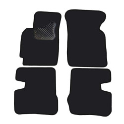 Car textile mats black HONDA HR-V (1999-2005) ECONOMIC