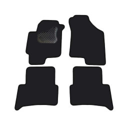 Alfombrillas textiles negras para coche HYUNDAI COUPE (2002-2009) ECONÓMICAS