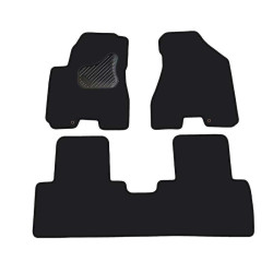 Alfombrillas textiles negras para coche HYUNDAI TUCSON (2004-2010) ECONOMIC (LT)