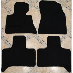 Car textile mats black BMW X5 E53 (1999-2006) LUXE