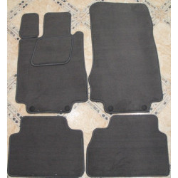 Alfombrillas textiles para coche grises MB Clase S W220 (2000-2006) LUXE