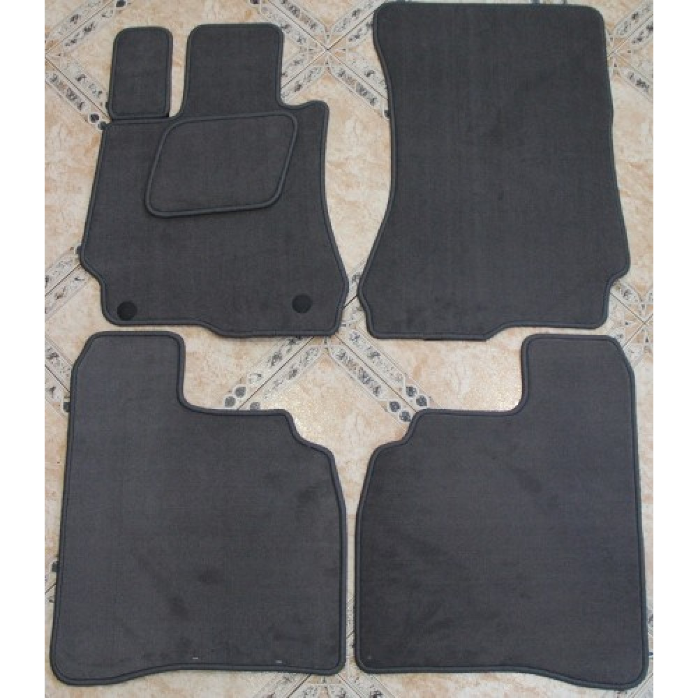 Car textile mats gray MB S-class W221 (2006-2012) LUXE