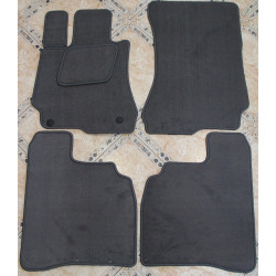 Alfombrillas textiles para coche gris MB Clase S W221 (2006-2012) LUXE