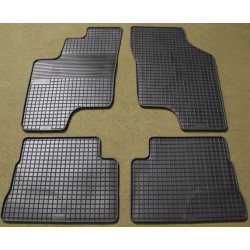 Alfombrillas de goma para coche gris HYUNDAI GETZ (2002-2008) GUZU