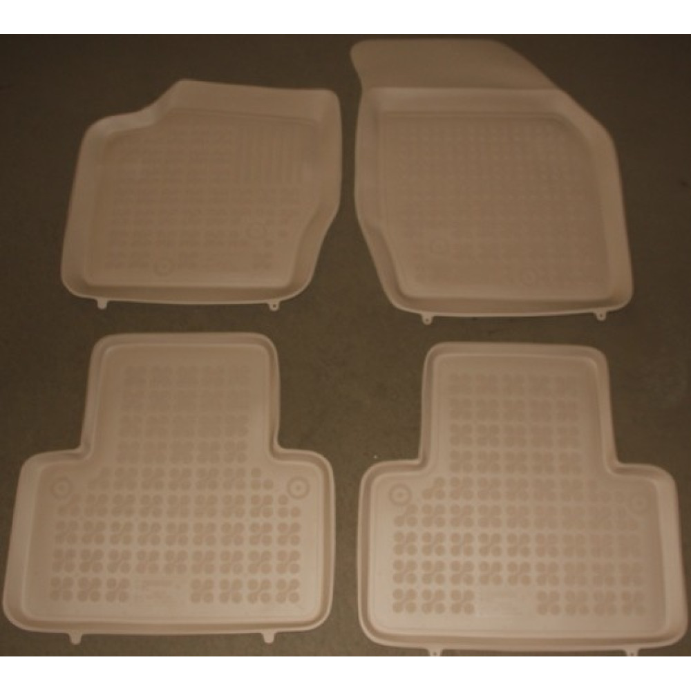 Car rubber floor mats beige VOLVO XC90 (2002-...) 200405B