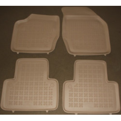 Alfombrillas de goma beige para coche VOLVO XC90 (2002-...) 200405B