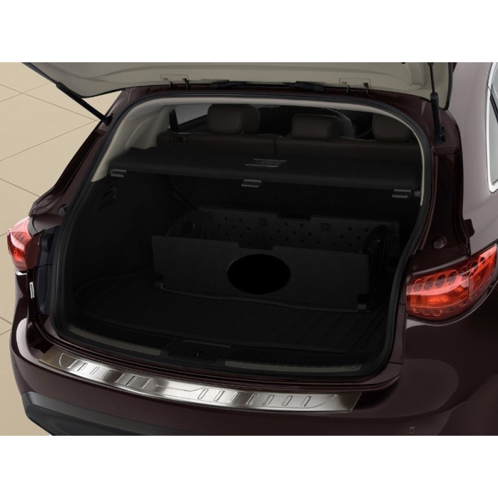 Chrome rear bumper pad INFINITY FX50 (2008-...) 2/35120