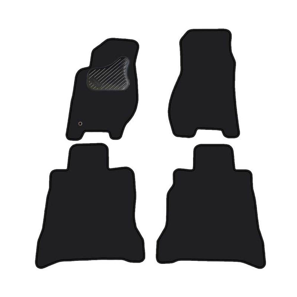 Car textile mats black JEEP GRAND CHEROKEE LAREDO (1998-2005) ECONOMIC