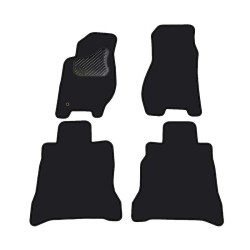 Car textile mats black JEEP GRAND CHEROKEE LAREDO (1998-2005) ECONOMIC